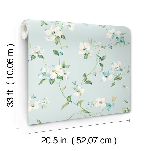 Purchase Bl1765 | Blooms, Dogwood - York Wallpaper