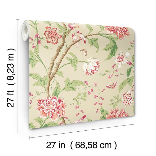 Purchase Bl1781 | Blooms, Teahouse Floral - York Wallpaper