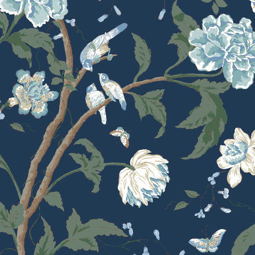 Purchase Bl1782 | Blooms, Teahouse Floral - York Wallpaper