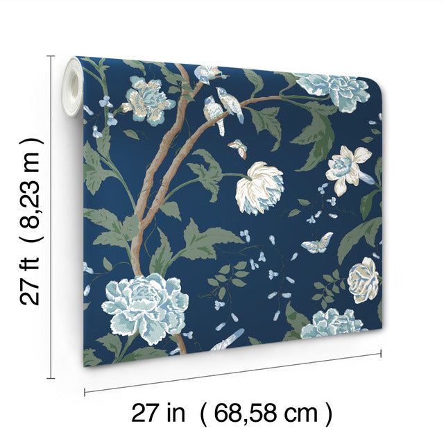 Bl1782 | Blooms, Teahouse Floral - York Wallpaper