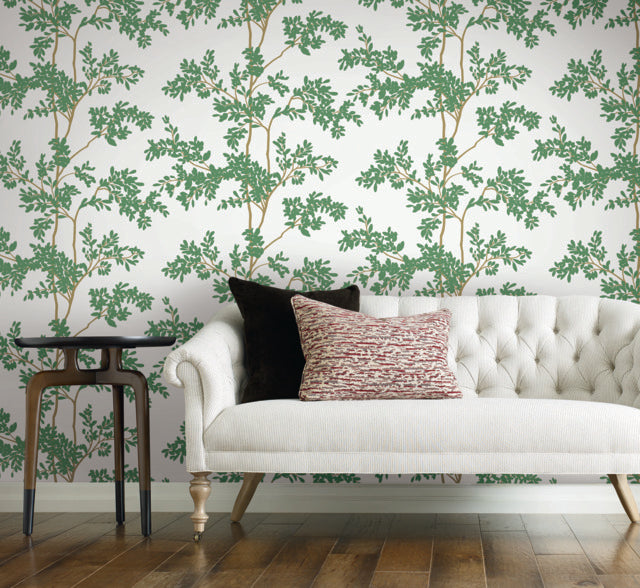 Purchase Bl1801 | Blooms, Lunaria Silhouette - York Wallpaper