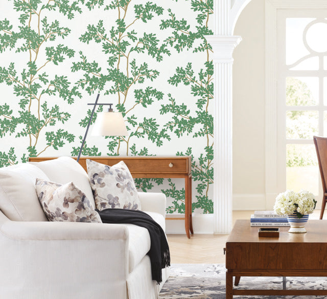 Purchase Bl1801 | Blooms, Lunaria Silhouette - York Wallpaper