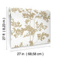 Purchase Bl1806 | Blooms, Lunaria Silhouette - York Wallpaper
