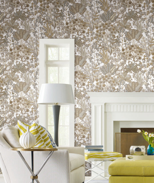 Purchase Bl1815 | Blooms, Forest Floor - York Wallpaper