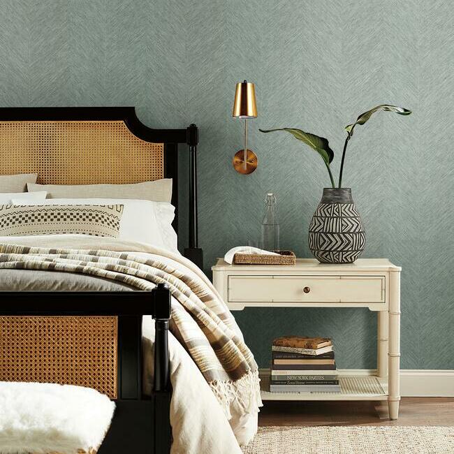 Order Bo6605 Metallic Chevron Bohemian Luxe Antonina Vella Wallpaper