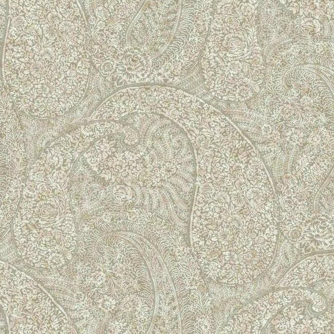 Find BO6653 Kashmir Dreams Paisley Bohemian Luxe by Antonina Vella Wallpaper