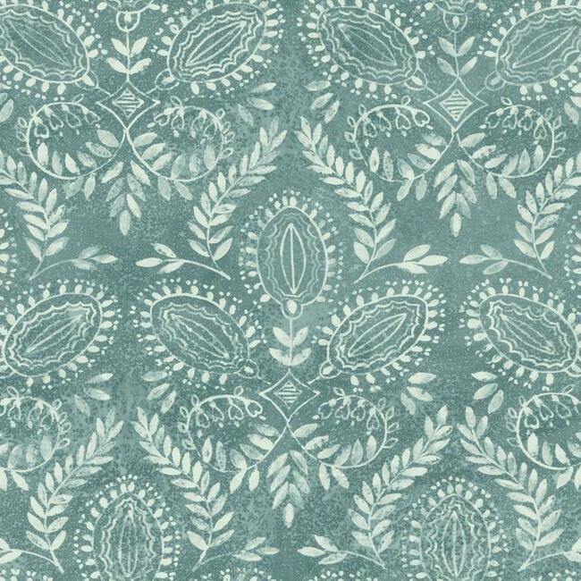 Looking BO6735 Laurel Damask Bohemian Luxe by Antonina Vella Wallpaper