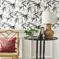 Buy Bw3843 Bamboo Ink Black And White Resource Library York Wallpaper