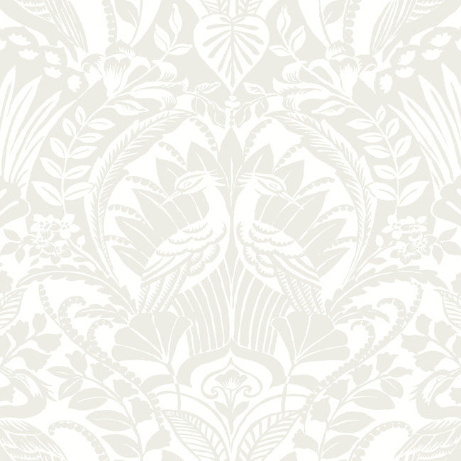 Find BW3932 Egret Damask Wallpaper Neutral/White Damask Resource Library York Wallpaper1 