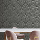 Acquire BW3951 Shell Damask Wallpaper Black/Glint Damask Resource Library York Wallpaper1 