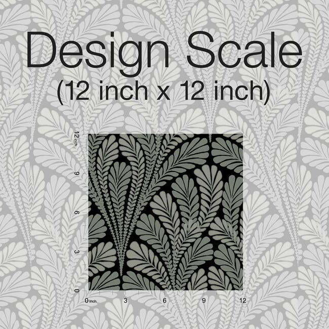 Acquire BW3951 Shell Damask Wallpaper Black/Glint Damask Resource Library York Wallpaper1 