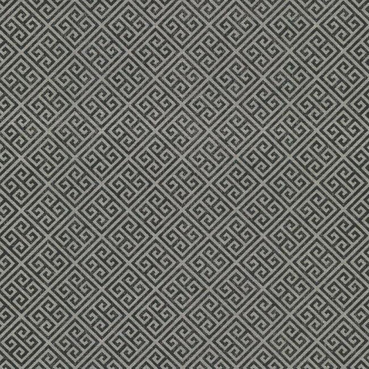 Shop BW3993 Grecian Geometric Black and White Resource Library by York Wallpaper