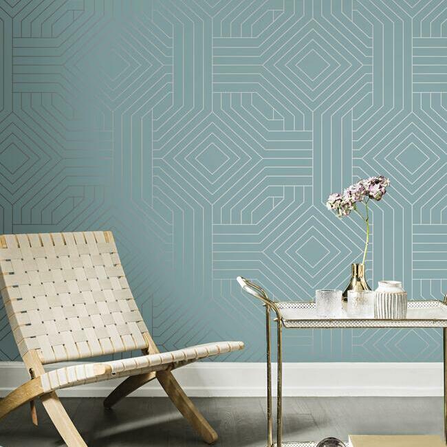 Find Ci2372 Modern Artisan Ii Diverging Diamonds York Wallpaper