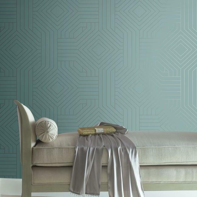 Looking Ci2372 Modern Artisan Ii Diverging Diamonds York Wallpaper