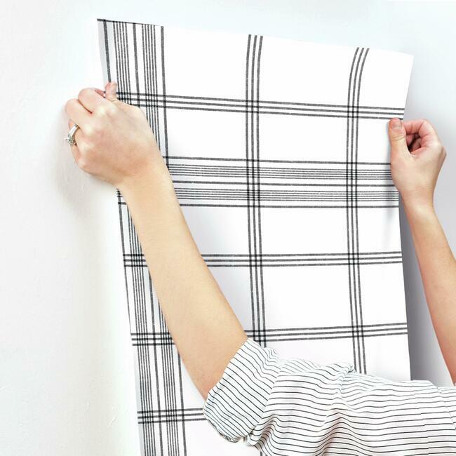 CV4464 Charter Plaid Wallpaper Black Waters Edge1 ; CV4464 Charter Plaid Wallpaper Black Waters Edge2 ; CV4464 Charter Plaid Wallpaper Black Waters Edge3 ; CV4464 Charter Plaid Wallpaper Black Waters Edge4 ; CV4464 Charter Plaid Wallpaper Black Waters Edge5 ; CV4464 Charter Plaid Wallpaper Black Waters Edge6