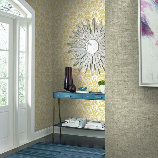 Save Cy1557 Conservatory Papyrus Weave York Wallpaper
