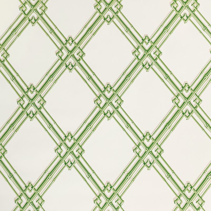 View BR-69411.3 Treillage De Bambou LeafLattice/Scrollwork by Brunschwig & Fils Wallpaper