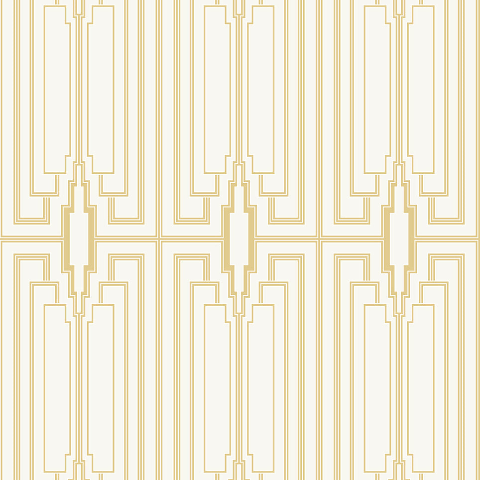 DC60015 | Manhattan, Gold - Collins & Company Wallpaper