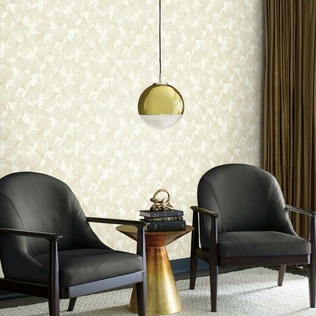 Order DD3741 Ginkgo Toss Dazzling Dimensions Volume II by Antonina Vella Wallpaper