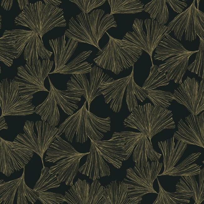 Looking DD3742 Ginkgo Toss Dazzling Dimensions Volume II by Antonina Vella Wallpaper