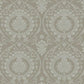 Buy DM4902 Imperial Damask Wallpaper Mink/Silver Damask Resource Library York Wallpaper1 
