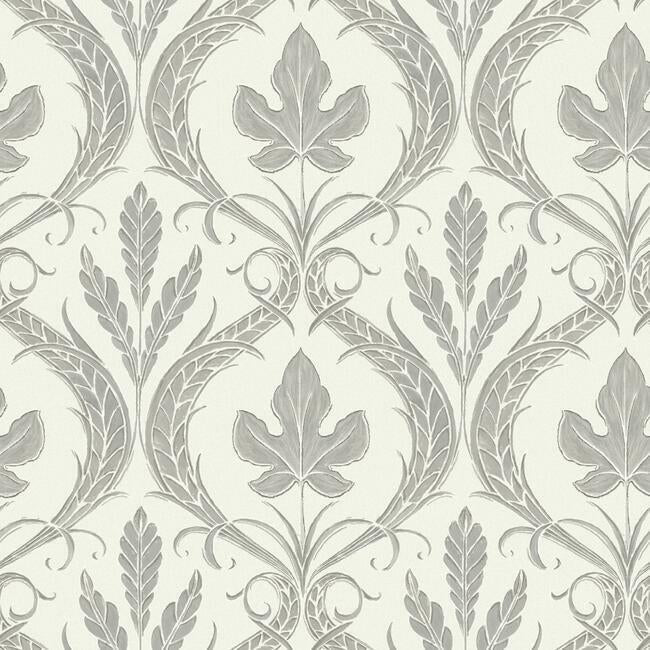 Buy DM4925 Adirondack Damask Wallpaper Grey/Beige Damask Resource Library York Wallpaper1 