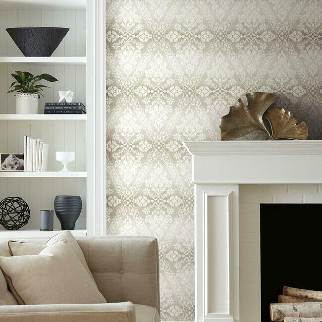 Order DM4933 Tudor Diamond Damask Wallpaper Linen Damask Resource Library York Wallpaper1 