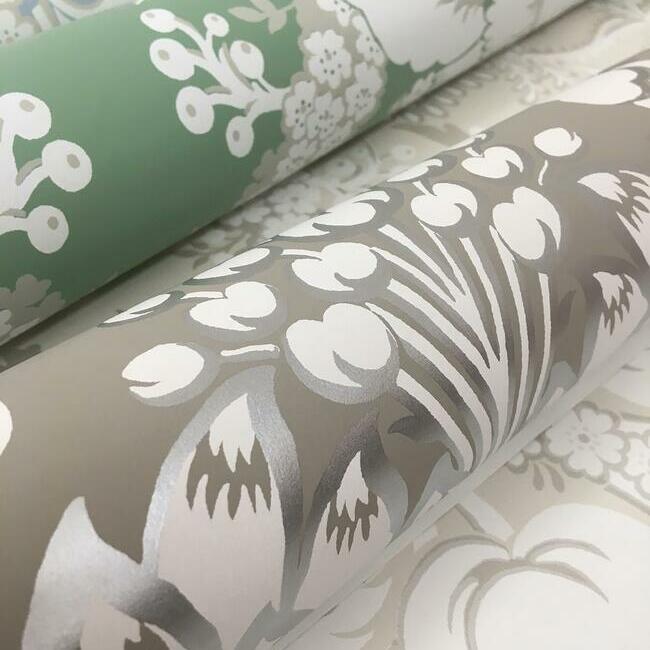 Select DM4955 French Artichoke Damask Wallpaper Periwinkle Damask Resource Library York Wallpaper1 