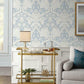 Select DM4955 French Artichoke Damask Wallpaper Periwinkle Damask Resource Library York Wallpaper1 