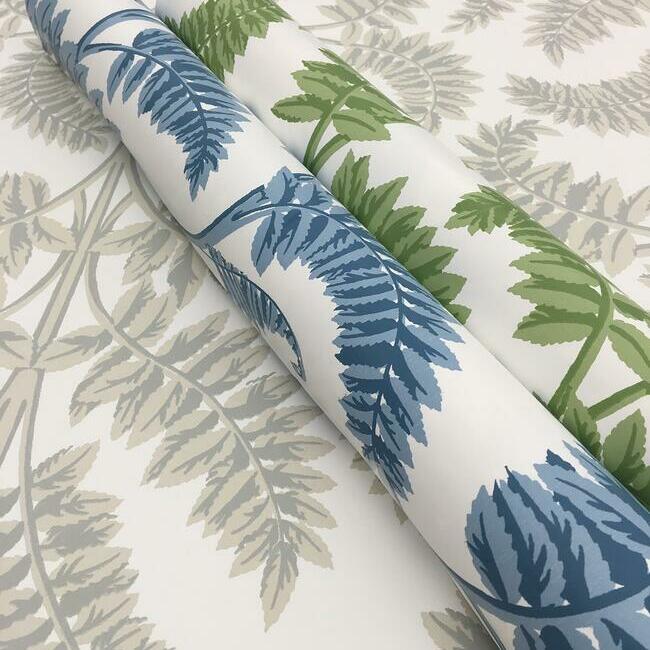 Purchase DM4962 Royal Fern Damask Wallpaper Blue Damask Resource Library York Wallpaper1 