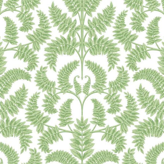 View DM4961 Royal Fern Damask Wallpaper Green Damask Resource Library York Wallpaper1 