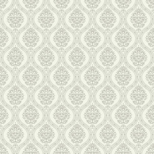 View DM5027 Petite Ogee Wallpaper Light Taupe Damask Resource Library York Wallpaper1 