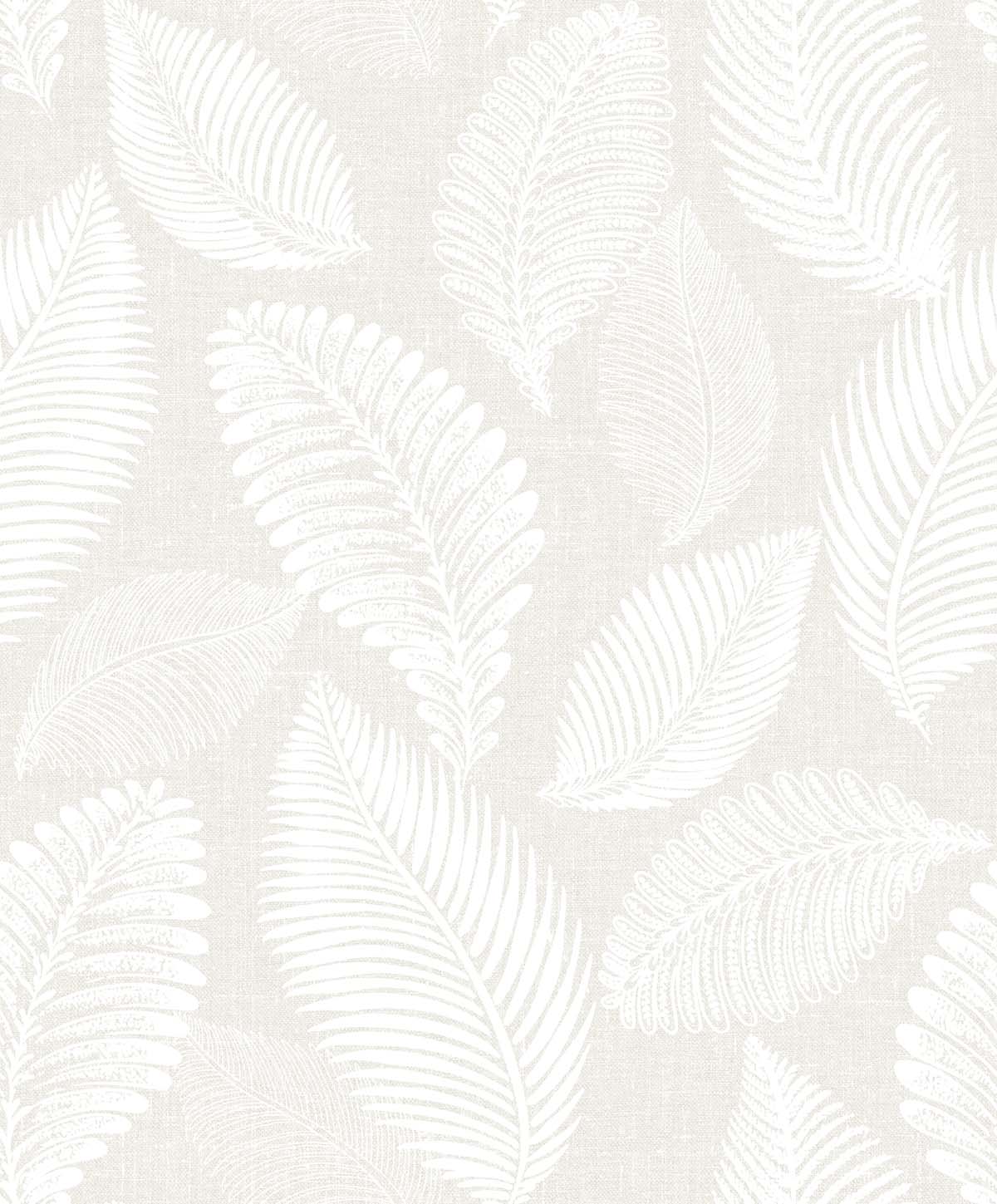 EW10000 | Tossed Leaves, Beige - Seabrook Designs Wallpaper