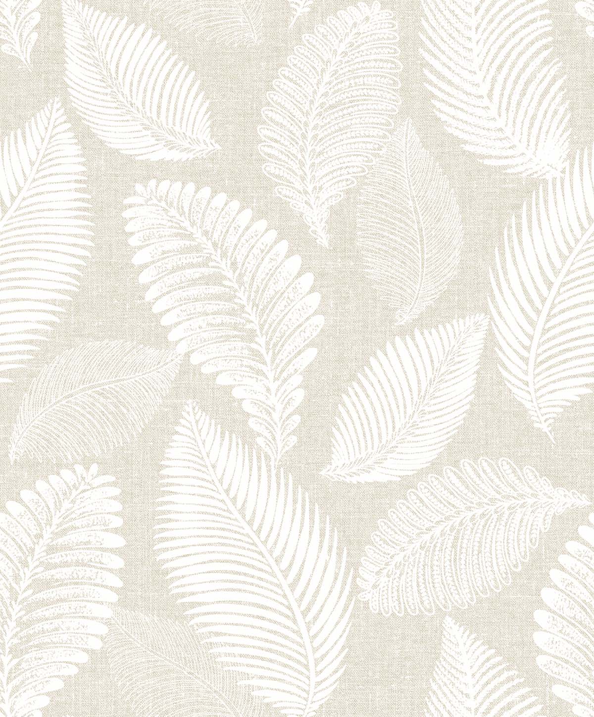 EW10005 | Tossed Leaves, Beige - Seabrook Designs Wallpaper
