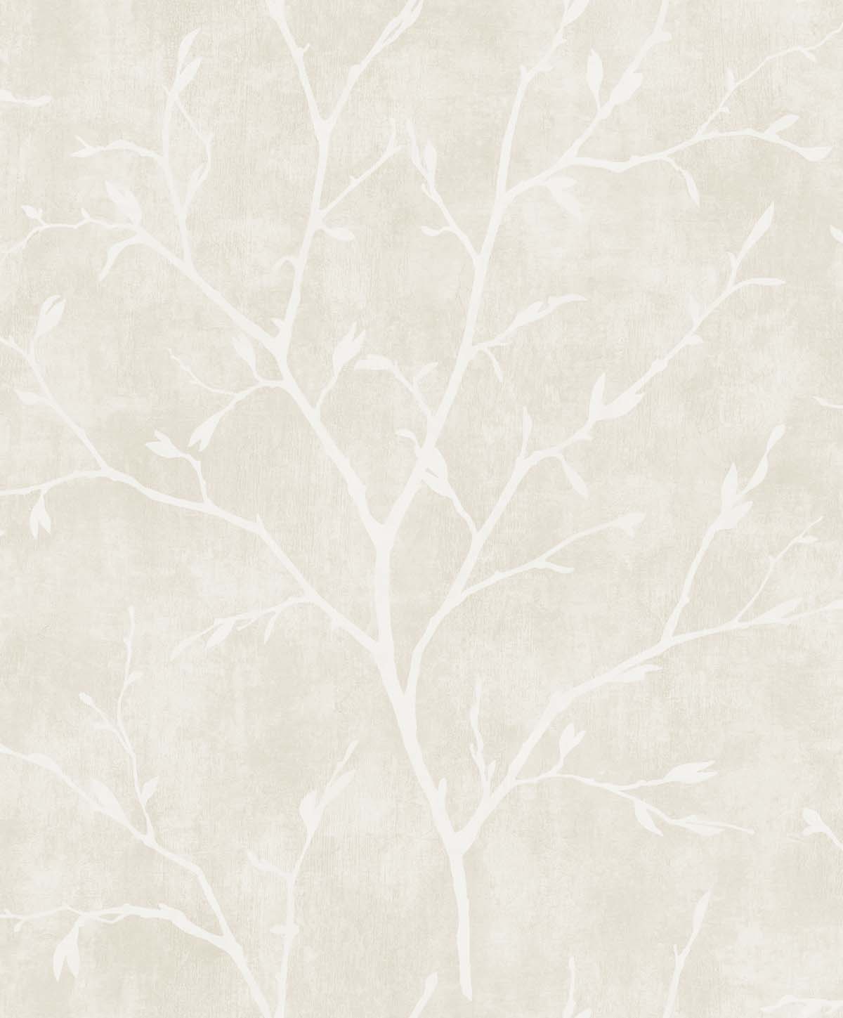 EW10208 | Avena Branches, Off-White - Seabrook Designs Wallpaper