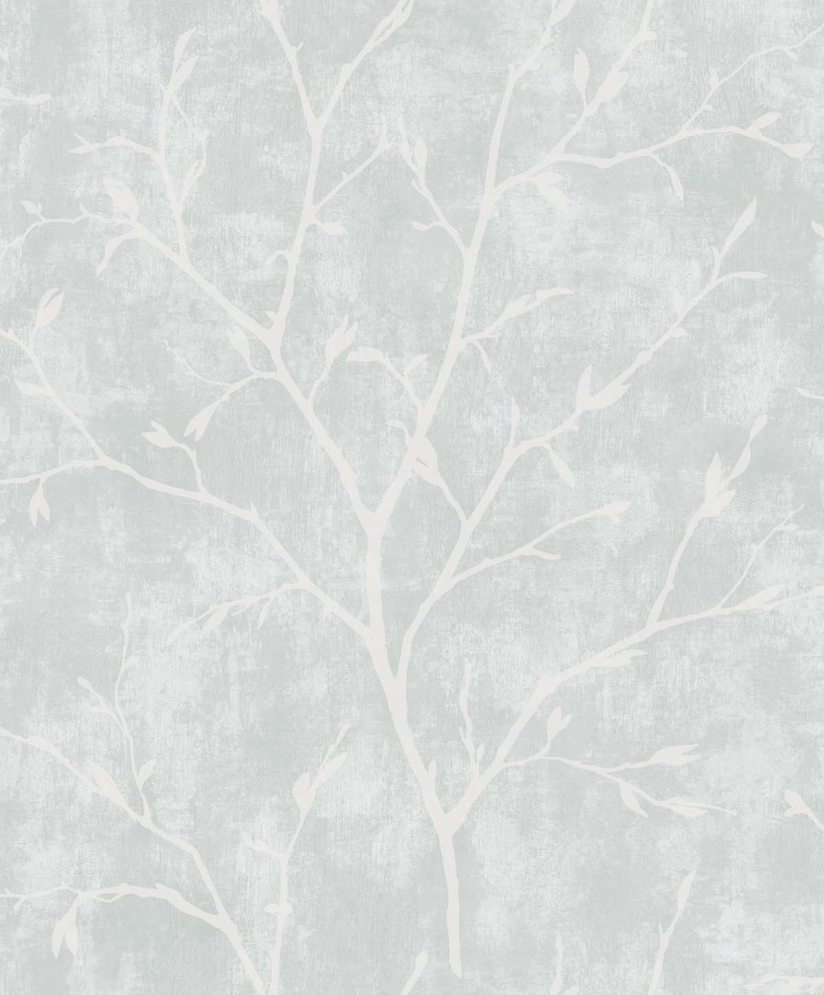 EW10218 | Avena Branches, Grey - Seabrook Designs Wallpaper