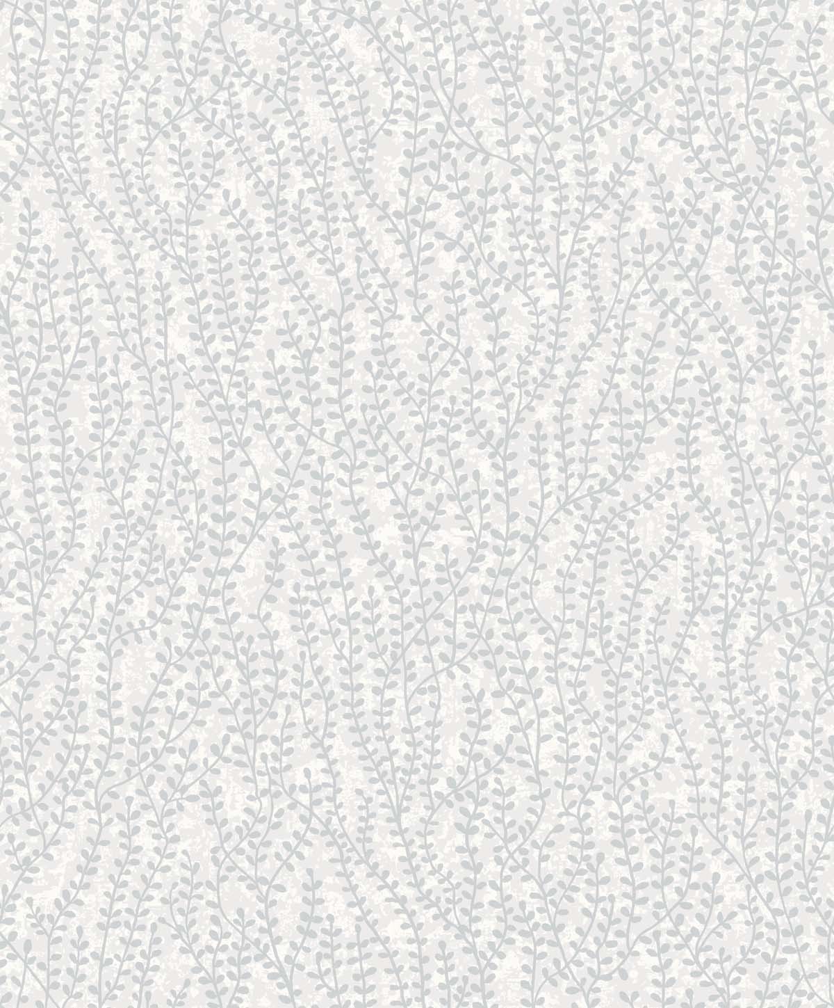 EW10608 | Seaweed Beaded Branches, Grey - Seabrook Designs Wallpaper
