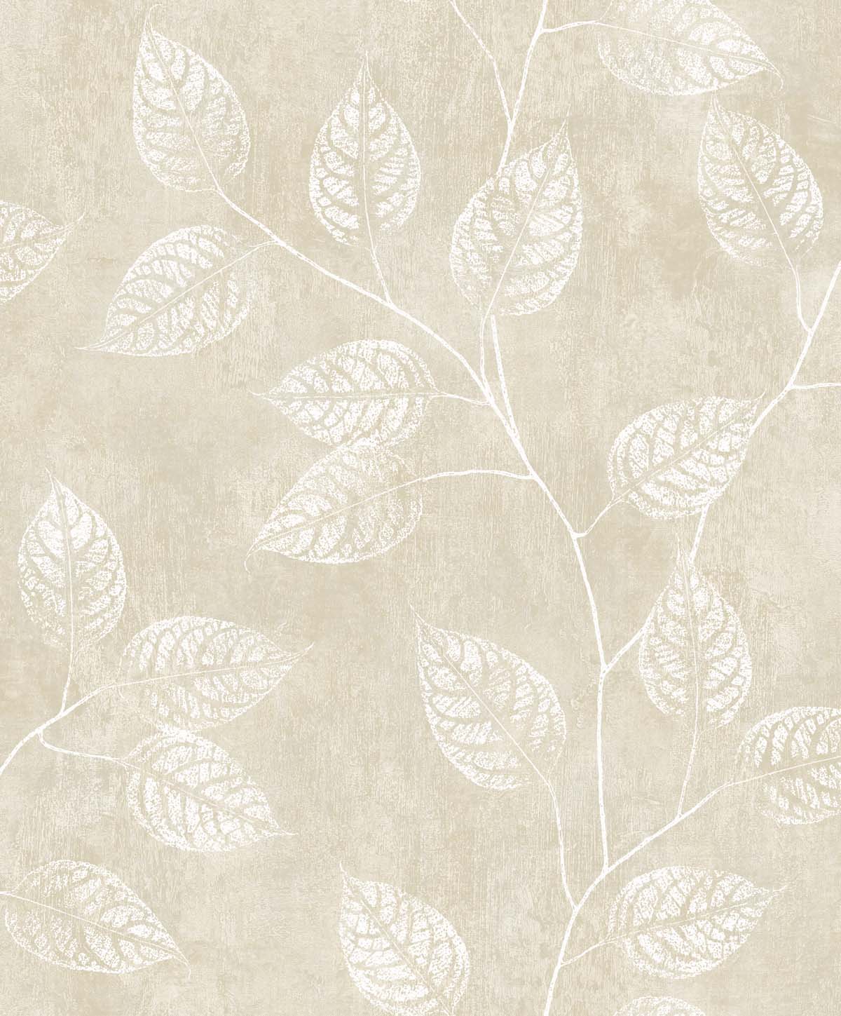 EW10805 | Branch Trail Silhouette, Beige - Seabrook Designs Wallpaper