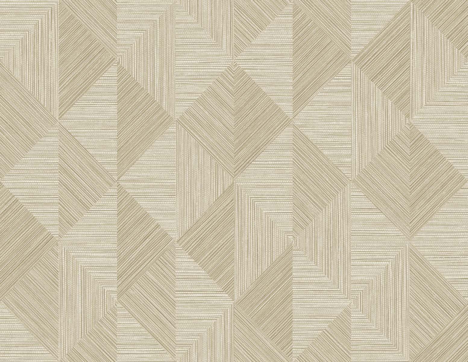 EW11705 | Diamond Inlay, Beige - Seabrook Designs Wallpaper