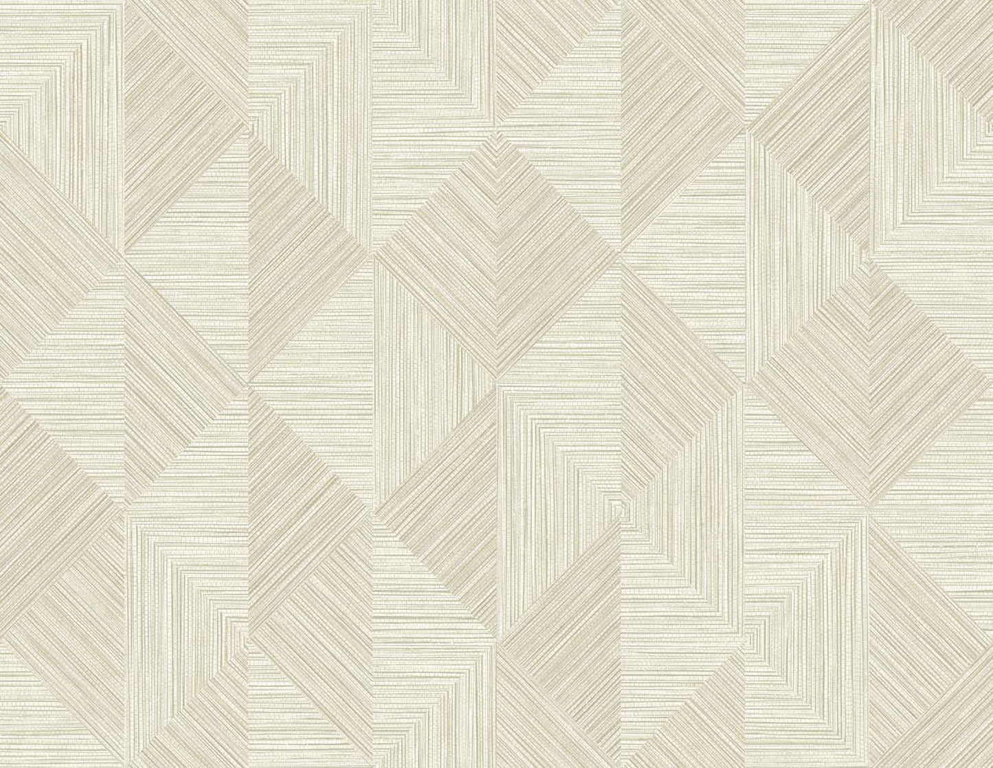 EW11707 | Diamond Inlay, Beige - Seabrook Designs Wallpaper