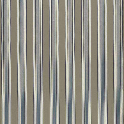 F1502-01 Marylebone Denim/Linen Stripes Clarke And Clarke Fabric