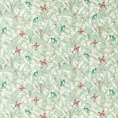 F1513-04 Acadia Mineral Botanical &amp; Floral Clarke And Clarke Fabric