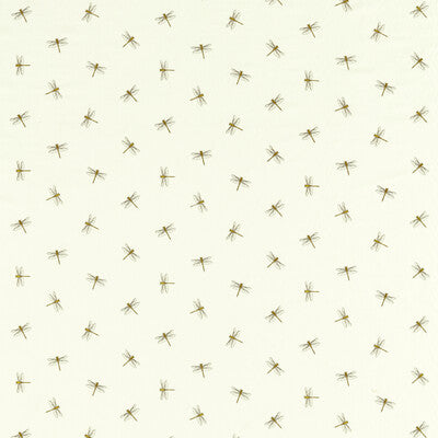 F1514-02 Damsel Citron Animal/Insects Clarke And Clarke Fabric