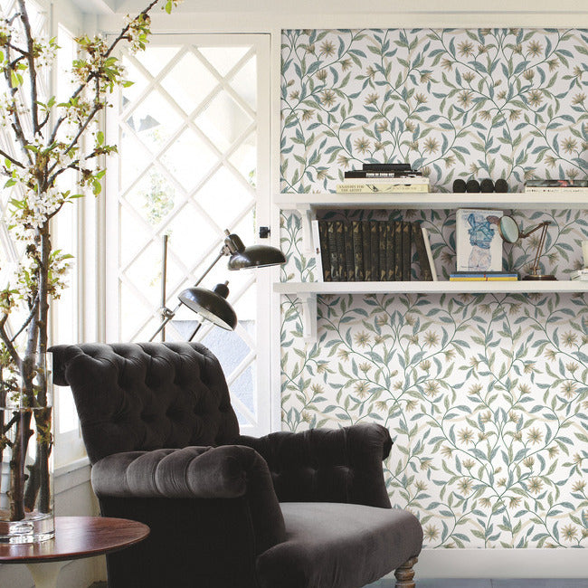 Shop Go8253 Jasmine Eucalyptus Greenhouse York Wallpaper