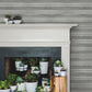 Select Go8264 Pandora Leaf Charcoal Greenhouse York Wallpaper