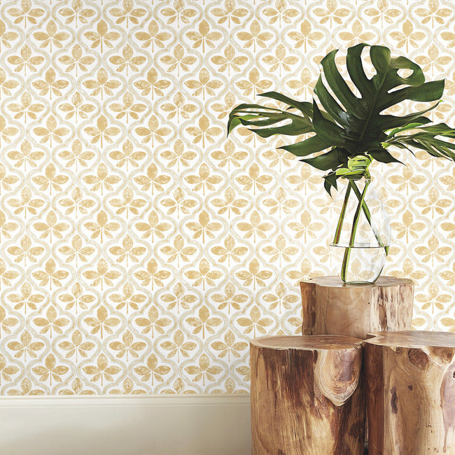 Search Go8271 Sevilla Ochre Greenhouse York Wallpaper
