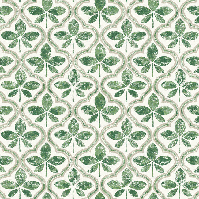 Search GO8274 Sevilla Clover Greenhouse by York Wallpaper