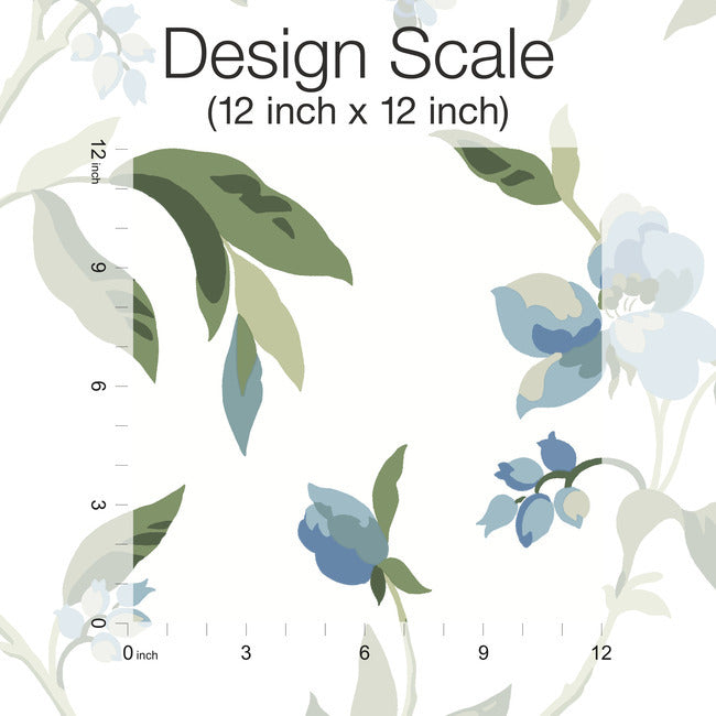 Find Go8283 Springtime Cottonpeacock Greenhouse York Wallpaper