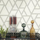 GR5915 | Grandmillennial, Pathways White/Gray York Wallpaper