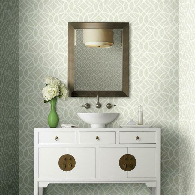 GR5974 | Grandmillennial, Boxwood Garden Beige York Wallpaper